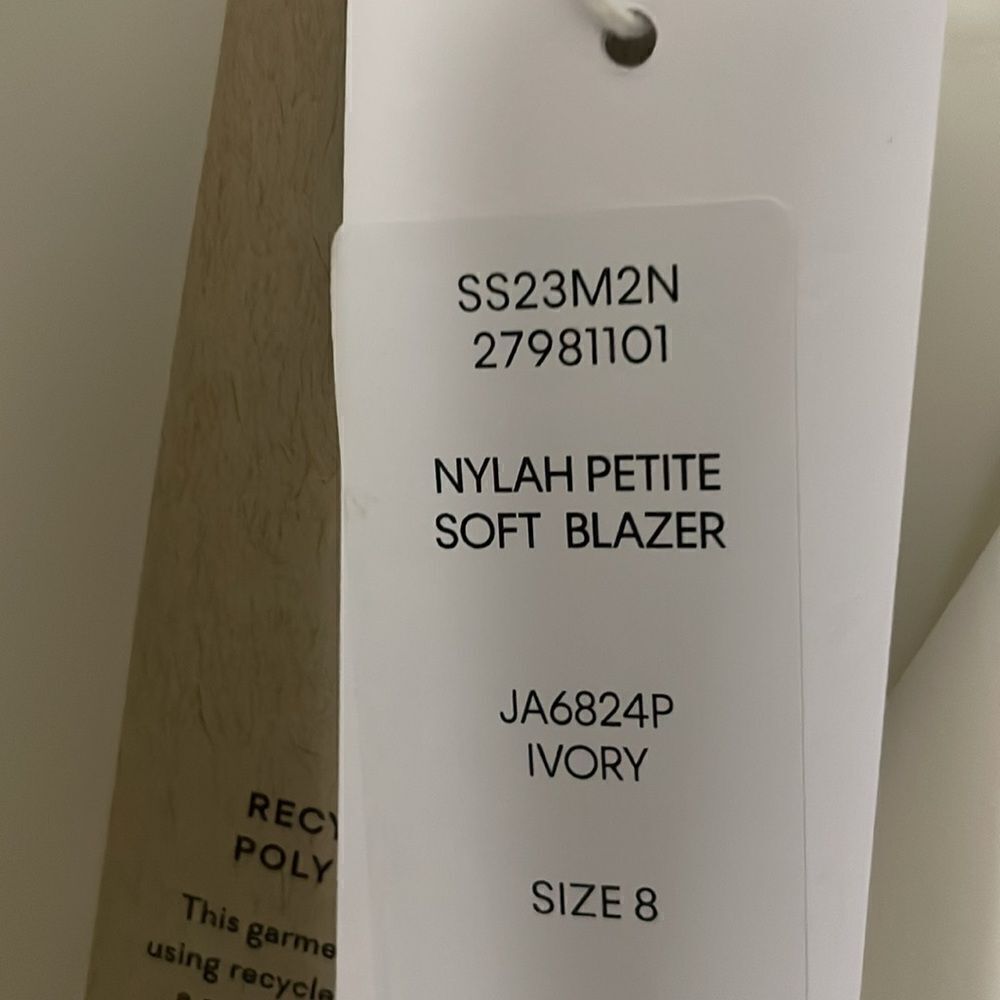 Ever New Ivory Single Button Jacket - Picture 4 of 6